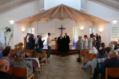 Kirchengemeinde Oberholzklau verabschiedet ihren Pfarrer Oliver Günther